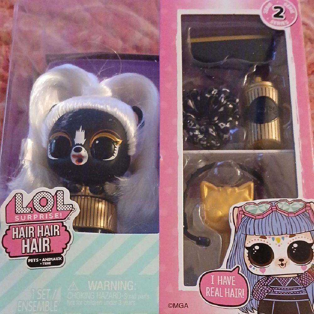 LOL Surprise Hair Hair Hair Doll Set